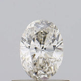 0.50ct Oval Natural Diamond (Colour J, Clarity I1, IGI Certified)