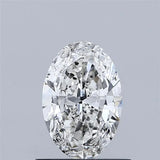 0.70ct Oval Natural Diamond (Colour H, Clarity SI2, GIA Certified)