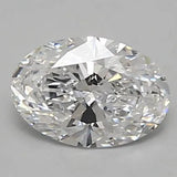 0.91ct Oval Lab Grown Diamond (Colour D, Clarity VVS2, IGI Certified)