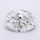 3.54ct Oval Lab Grown Diamond (Colour D, Clarity VVS2, IGI Certified)