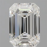 2.54ct Emerald Lab Grown Diamond (Colour E, Clarity VVS1, IGI Certified)