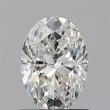 0.80ct Oval Natural Diamond (Colour D, Clarity VVS2, GIA Certified)