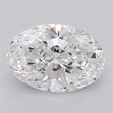 2.05ct Oval Lab Grown Diamond (Colour D, Clarity VVS2, IGI Certified)