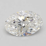 0.63ct Oval Lab Grown Diamond (Colour D, Clarity VVS2, Cut EX, IGI Certified)