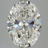 3.69ct Oval Lab Grown Diamond (Colour G, Clarity SI1, IGI Certified)