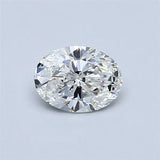 0.46ct Oval Natural Diamond (Colour G, Clarity VVS2, GIA Certified)