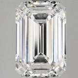 2.87ct Emerald Lab Grown Diamond (Colour E, Clarity VVS2, IGI Certified)