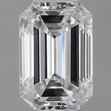 0.58ct Emerald Lab Grown Diamond (Colour D, Clarity VVS2, IGI Certified)