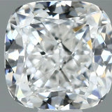0.50ct Cushion brilliant Natural Diamond (Colour D, Clarity VS2, GIA Certified)