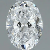 0.40ct Oval Natural Diamond (Colour D, Clarity I1, GIA Certified)
