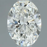 0.38ct Oval Natural Diamond (Colour F, Clarity VVS2, GIA Certified)