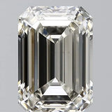 2.81ct Emerald Lab Grown Diamond (Colour I, Clarity VVS2, IGI Certified)
