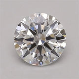 0.76ct Round Lab Grown Diamond (Colour D, Clarity IF, Cut EX, GIA Certified)