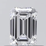 0.54ct Emerald Lab Grown Diamond (Colour D, Clarity VVS2, IGI Certified)