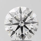 2.52ct Round Lab Grown Diamond (Colour H, Clarity SI1, Cut ID, IGI Certified)