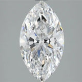 2.43ct Marquise Lab Grown Diamond (Colour D, Clarity VS2, IGI Certified)
