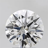 2.00ct Round Lab Grown Diamond (Colour E, Clarity SI1, Cut ID, IGI Certified)
