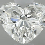 0.40ct Heart Natural Diamond (Colour I, Clarity VS2, Cut VG, GIA Certified)