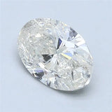 1.60ct Oval Natural Diamond (Colour F, Clarity SI2, EGL Certified)