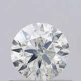 0.51ct Round Natural Diamond (Colour K, Clarity I3, Cut VG, GIA Certified)