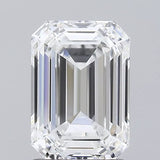 1.42ct Emerald Lab Grown Diamond (Colour E, Clarity IF, IGI Certified)