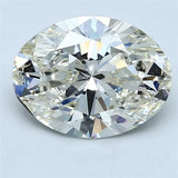 2.00ct Oval Lab Grown Diamond (Colour J, Clarity SI1, IGI)