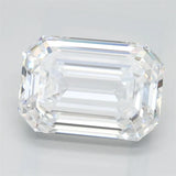 1.86ct Emerald Lab Grown Diamond (Colour D, Clarity IF, IGI Certified)