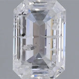 0.72ct Emerald Natural Diamond (Colour D, Clarity I3, GIA Certified)