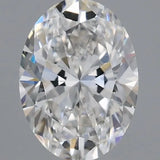 1.00ct Oval Lab Grown Diamond (Colour F, Clarity VS1, IGI Certified)