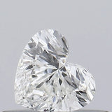 0.25ct Heart Natural Diamond (Colour H, Clarity I1, GIA Certified)