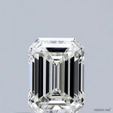 0.30ct Emerald Natural Diamond (Colour K, Clarity SI1, GIA Certified)