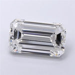 3.00ct Emerald Lab Grown Diamond (Colour F, Clarity SI1, IGI Certified)