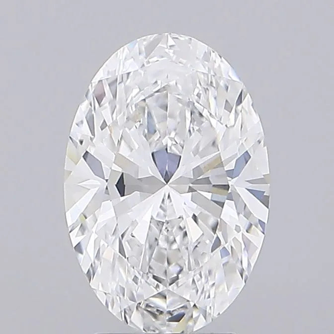 3.00ct Oval Lab Grown Diamond (Colour D, Clarity VVS2, IGI Certified)