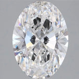 3.00ct Oval Lab Grown Diamond (Colour E, Clarity VVS1, IGI Certified)