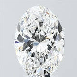 3.00ct Oval Lab Grown Diamond (Colour E, Clarity VVS2, IGI Certified)