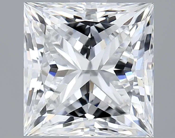 3.00ct Princess Lab Grown Diamond (Colour D, Clarity VS1, IGI Certified)