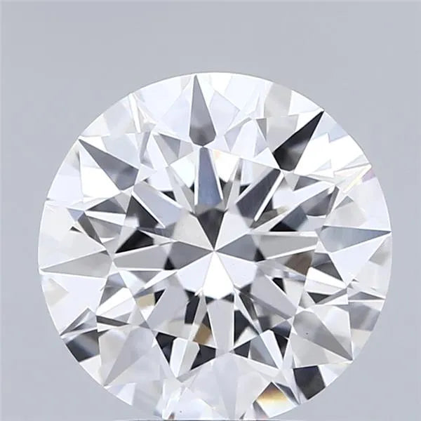 3.00ct Round Lab Grown Diamond (Colour D, Clarity VVS2, Cut ID, IGI Certified)
