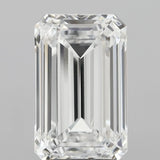 3.01ct Emerald Lab Grown Diamond (Colour D, Clarity VVS2, IGI Certified)