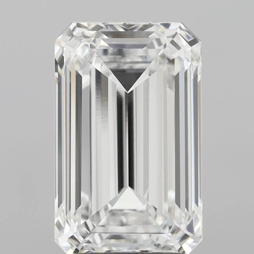 3.01ct Emerald Lab Grown Diamond (Colour D, Clarity VVS2, IGI Certified)
