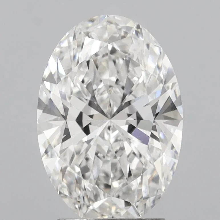3.01ct Oval Lab Grown Diamond (Colour F, Clarity VVS1, IGI Certified)