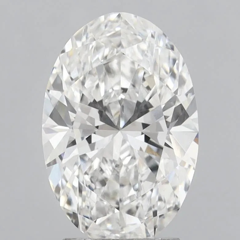 3.01ct Oval Lab Grown Diamond (Colour F, Clarity VVS2, IGI Certified)