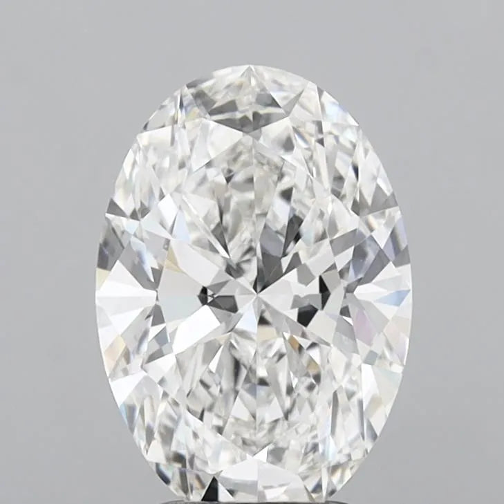 3.01ct Oval Lab Grown Diamond (Colour F, Clarity VVS2, IGI Certified)