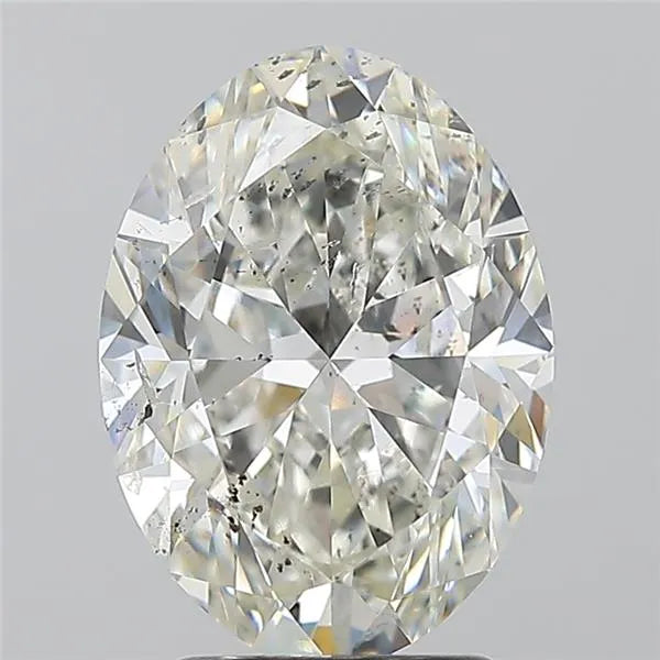 3.01ct Oval Natural Diamond (Colour H, Clarity SI2, HRD Certified)