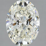 3.01ct Oval Natural Diamond (Colour J, Clarity SI1, Cut EX, IGI Certified)