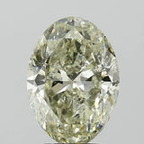 3.01ct Oval Natural Diamond (Colour M, Clarity I1, Cut VG, IGI Certified)