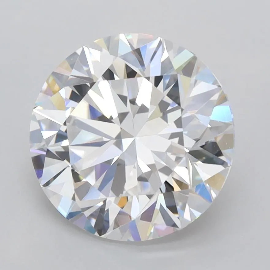 3.01ct Round Lab Grown Diamond (Colour D, Clarity VVS1, Cut EX, IGI Certified)