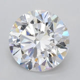 3.01ct Round Lab Grown Diamond (Colour D, Clarity VVS1, Cut EX, IGI Certified)