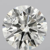 3.01ct Round Natural Diamond (Colour K, Clarity SI2, Cut EX, IGI Certified)