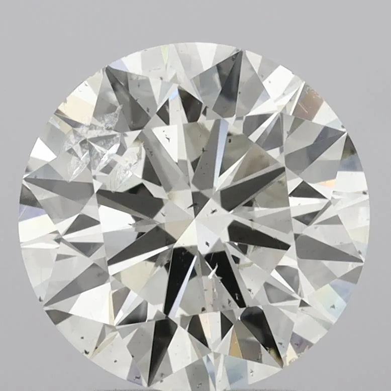 3.01ct Round Natural Diamond (Colour K, Clarity SI2, Cut EX, IGI Certified)