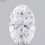3.02ct Oval Lab Grown Diamond (Colour D, Clarity VVS1, IGI Certified)
